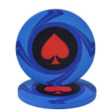 New  EPT Ceramic Texas Poker Chips Professional Casino European Poker Chips Set 10pcs/Lot - Dollarwoods
