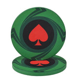 New  EPT Ceramic Texas Poker Chips Professional Casino European Poker Chips Set 10pcs/Lot - Dollarwoods
