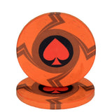 New  EPT Ceramic Texas Poker Chips Professional Casino European Poker Chips Set 10pcs/Lot - Dollarwoods