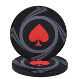 New  EPT Ceramic Texas Poker Chips Professional Casino European Poker Chips Set 10pcs/Lot - Dollarwoods