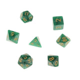 7Pcs Polyhedral Dice Double-Colors Polyhedral Game Dice for RPG Dungeons and Dragons DND RPG MTG D20 D12 D10 D8 D6 D4 Table Game - Dollarwoods