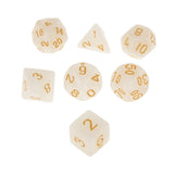 7Pcs Polyhedral Dice Double-Colors Polyhedral Game Dice for RPG Dungeons and Dragons DND RPG MTG D20 D12 D10 D8 D6 D4 Table Game - Dollarwoods