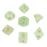7Pcs Polyhedral Dice Double-Colors Polyhedral Game Dice for RPG Dungeons and Dragons DND RPG MTG D20 D12 D10 D8 D6 D4 Table Game - Dollarwoods