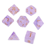 7Pcs Polyhedral Dice Double-Colors Polyhedral Game Dice for RPG Dungeons and Dragons DND RPG MTG D20 D12 D10 D8 D6 D4 Table Game - Dollarwoods