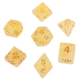 7Pcs Polyhedral Dice Double-Colors Polyhedral Game Dice for RPG Dungeons and Dragons DND RPG MTG D20 D12 D10 D8 D6 D4 Table Game - Dollarwoods