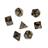 7Pcs Polyhedral Dice Double-Colors Polyhedral Game Dice for RPG Dungeons and Dragons DND RPG MTG D20 D12 D10 D8 D6 D4 Table Game - Dollarwoods