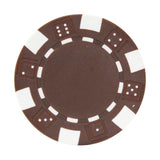 10PCS/LOT Poker Chips Casino ABS+Iron+Clay Poker Chip Texas Hold'em Poker Metal Coins Poker Chips Set Poker Accessories - Dollarwoods