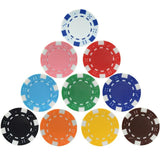 10PCS/LOT Poker Chips Casino ABS+Iron+Clay Poker Chip Texas Hold'em Poker Metal Coins Poker Chips Set Poker Accessories - Dollarwoods