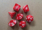 7pcs/set 17 Colors Multifaceted Dice d&d d4 d6 d8 d10 d% d12 d20 Polyhedral TRPG Games Dice Set Board Game entertainment Dice SD - Dollarwoods