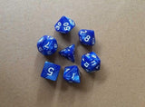 7pcs/set 17 Colors Multifaceted Dice d&d d4 d6 d8 d10 d% d12 d20 Polyhedral TRPG Games Dice Set Board Game entertainment Dice SD - Dollarwoods
