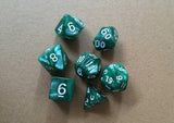 7pcs/set 17 Colors Multifaceted Dice d&d d4 d6 d8 d10 d% d12 d20 Polyhedral TRPG Games Dice Set Board Game entertainment Dice SD - Dollarwoods