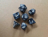 7pcs/set 17 Colors Multifaceted Dice d&d d4 d6 d8 d10 d% d12 d20 Polyhedral TRPG Games Dice Set Board Game entertainment Dice SD - Dollarwoods