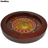 Casino Wooden Roulette Poker Chips Set Roulette High Quality Casino Wooden Roulette Wheel Bingo Game Entertainment Party Game - Dollarwoods
