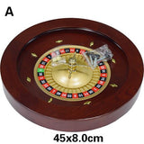 Casino Wooden Roulette Poker Chips Set Roulette High Quality Casino Wooden Roulette Wheel Bingo Game Entertainment Party Game - Dollarwoods