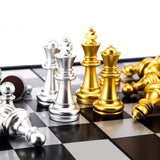 32/36cm Big Size Medieval Chess Sets With Magnetic Chess board 32 Chess Pieces Table Carrom Board Games Figure Sets szachy - Dollarwoods