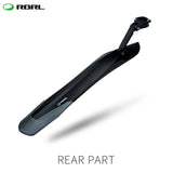 RBRL Bike Mudguard Set MTB Fender E-Bike 26 27.5 29 Mountain Bike TPE Widen Lengthen Quick Release Patent Design RL-910 - Dollarwoods