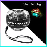 Self-starting Powerball Wrist Power Hand Ball Muscle Relax Spinning Wrist Trainer Exercise Equipment Strengthener with LED Light - Dollarwoods