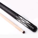 Pool Cue Billiard maple shaft Stick with case linen wrap billards - Dollarwoods