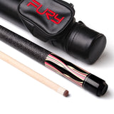 Pool Cue Billiard maple shaft Stick with case linen wrap billards - Dollarwoods