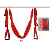 6 Handles Anti-gravity Yoga Hammock Swing Parachute Yoga Gym Hanging Outdoor Leisure Decompression Hammock - Dollarwoods