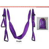 6 Handles Anti-gravity Yoga Hammock Swing Parachute Yoga Gym Hanging Outdoor Leisure Decompression Hammock - Dollarwoods