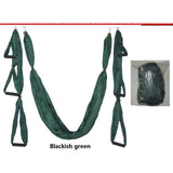 6 Handles Anti-gravity Yoga Hammock Swing Parachute Yoga Gym Hanging Outdoor Leisure Decompression Hammock - Dollarwoods