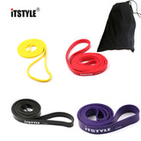 41" Resistance Bands 208cm Fitness Rubber Pull Up Crossfit Power latex Expander Hanging Yoga Loop Band - Dollarwoods