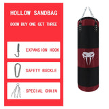 SOTF Boxing Sand Bag Empty Punching Bag Taekwondo Kickboxing mma Equipment Martial Arts Hanging Kick  Muay Thai Boxer Training - Dollarwoods