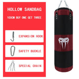 SOTF Boxing Sand Bag Empty Punching Bag Taekwondo Kickboxing mma Equipment Martial Arts Hanging Kick  Muay Thai Boxer Training - Dollarwoods