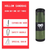 SOTF Boxing Sand Bag Empty Punching Bag Taekwondo Kickboxing mma Equipment Martial Arts Hanging Kick  Muay Thai Boxer Training - Dollarwoods