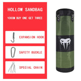SOTF Boxing Sand Bag Empty Punching Bag Taekwondo Kickboxing mma Equipment Martial Arts Hanging Kick  Muay Thai Boxer Training - Dollarwoods