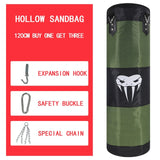 SOTF Boxing Sand Bag Empty Punching Bag Taekwondo Kickboxing mma Equipment Martial Arts Hanging Kick  Muay Thai Boxer Training - Dollarwoods