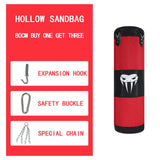 SOTF Boxing Sand Bag Empty Punching Bag Taekwondo Kickboxing mma Equipment Martial Arts Hanging Kick  Muay Thai Boxer Training - Dollarwoods