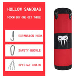 SOTF Boxing Sand Bag Empty Punching Bag Taekwondo Kickboxing mma Equipment Martial Arts Hanging Kick  Muay Thai Boxer Training - Dollarwoods