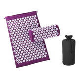 Non-Slip Acupressure Cushion Massage Mat Body Pain Spike Fitness Pilates Exercise Pillow Yoga Mat Gift Bag Applicator kuznetsov - Dollarwoods