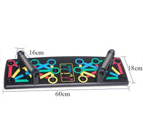 14 In 1 Push-up Board Foldable Push Up Rack Adjustable Body Building Pushup Stand Muscle Training Gym Fitness Exercise Equipment - Dollarwoods