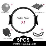 Professional Women Fitness Equipment Pilates Slimming Yoga Ring Circle Gym Workout Training Tool Bodybuilding Exercise 1-5PCS - Dollarwoods