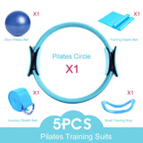 Professional Women Fitness Equipment Pilates Slimming Yoga Ring Circle Gym Workout Training Tool Bodybuilding Exercise 1-5PCS - Dollarwoods