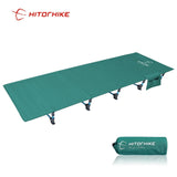 Hitorhike Camping Cot Compact Folding Cot Bed for Outdoor Backpacking Camping Cot Bed  Ultralight Folding Tent - Dollarwoods