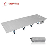 Hitorhike Camping Cot Compact Folding Cot Bed for Outdoor Backpacking Camping Cot Bed  Ultralight Folding Tent - Dollarwoods