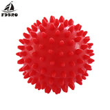 FDBRO Fitness PVC Hand Massage Ball PVC Soles Hedgehog Sensory Training Grip the Ball Portable Physiotherapy Ball 6.5 Free Ship - Dollarwoods