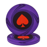 New  EPT Ceramic Texas Poker Chips Professional Casino European Poker Chips Set 10pcs/Lot - Dollarwoods