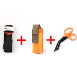 Outdoor survival tourniquet fast hemostasis Medical emergency tactical military exploration one-handed operation - Dollarwoods