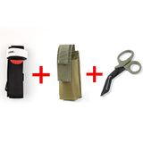 Outdoor survival tourniquet fast hemostasis Medical emergency tactical military exploration one-handed operation - Dollarwoods