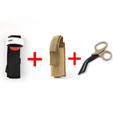 Outdoor survival tourniquet fast hemostasis Medical emergency tactical military exploration one-handed operation - Dollarwoods