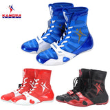 Boxing Sneakers Professional Boxing Training Sports Shoes Breathable Non-Slip - Dollarwoods