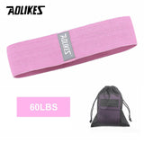 AOLIKES Fitness Hip Loop Resistance Bands Anti-slip Squats Expander Strength Rubber Bands Yoga Gym Training Braided Elastic Band - Dollarwoods