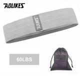 AOLIKES Fitness Hip Loop Resistance Bands Anti-slip Squats Expander Strength Rubber Bands Yoga Gym Training Braided Elastic Band - Dollarwoods
