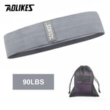 AOLIKES Fitness Hip Loop Resistance Bands Anti-slip Squats Expander Strength Rubber Bands Yoga Gym Training Braided Elastic Band - Dollarwoods