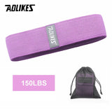 AOLIKES Fitness Hip Loop Resistance Bands Anti-slip Squats Expander Strength Rubber Bands Yoga Gym Training Braided Elastic Band - Dollarwoods